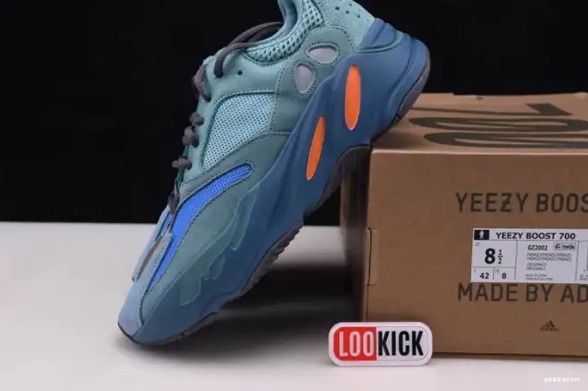 Sea Blue Adidas Boost Yeezy 700 GZ2002 0605